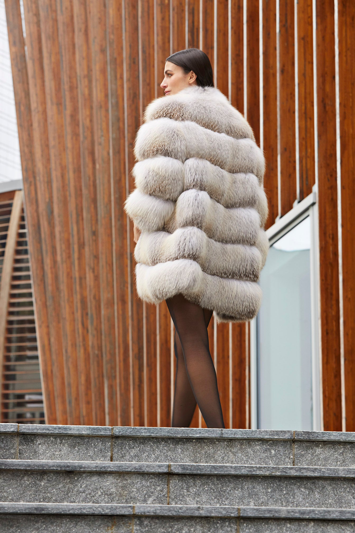 FOX FUR COAT
