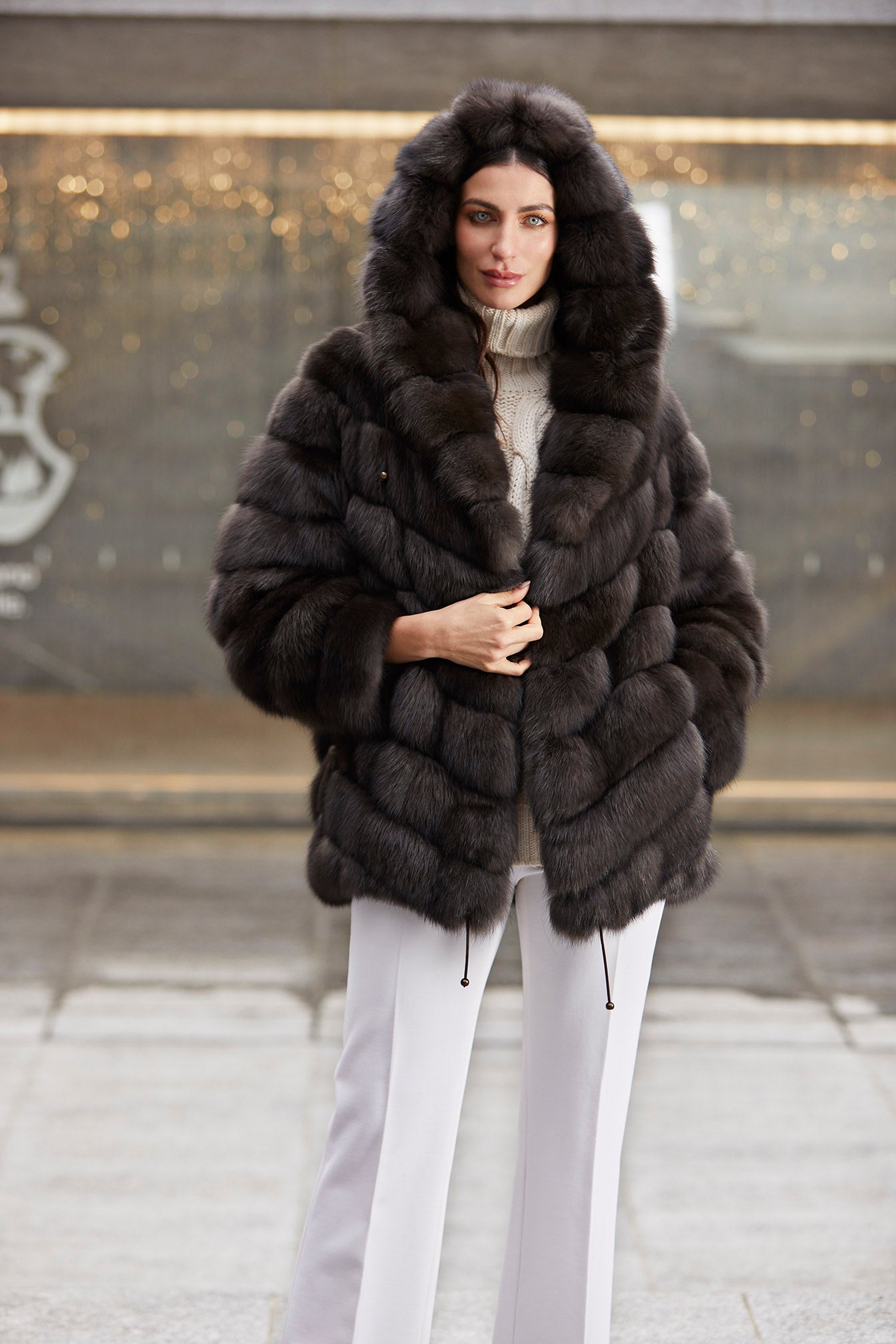 SABLE FUR COAT