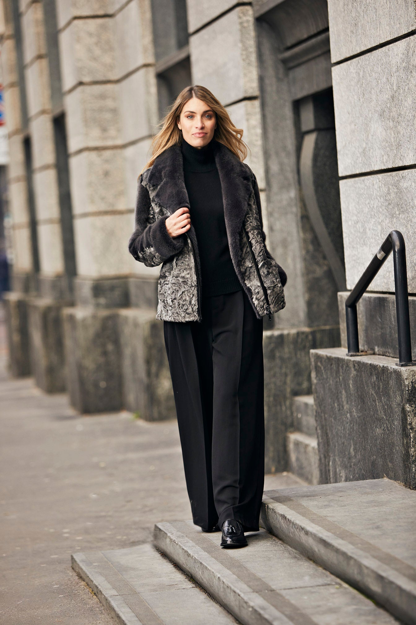 ASTRAKAN FUR COAT