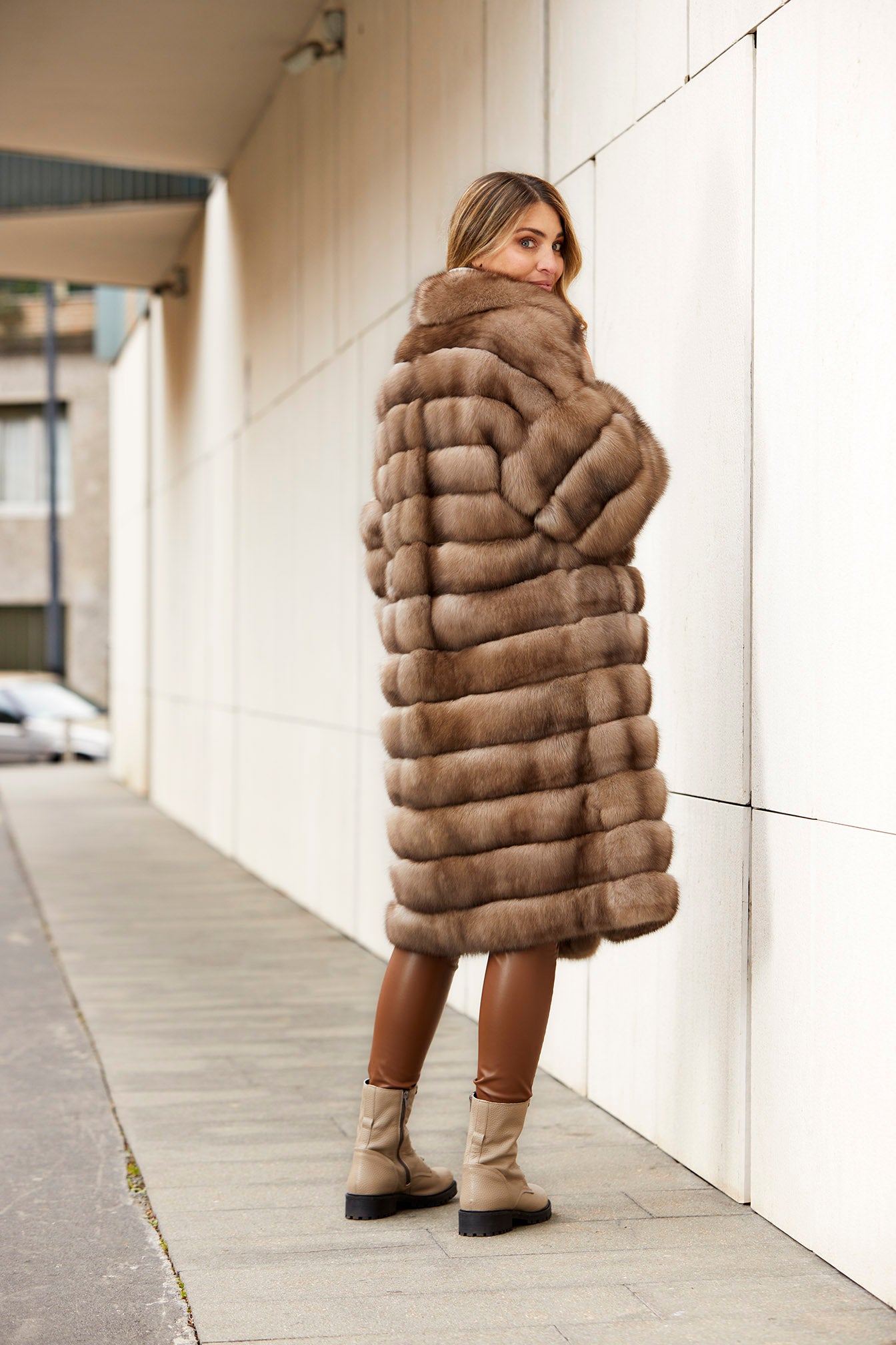 SABLE FUR COAT