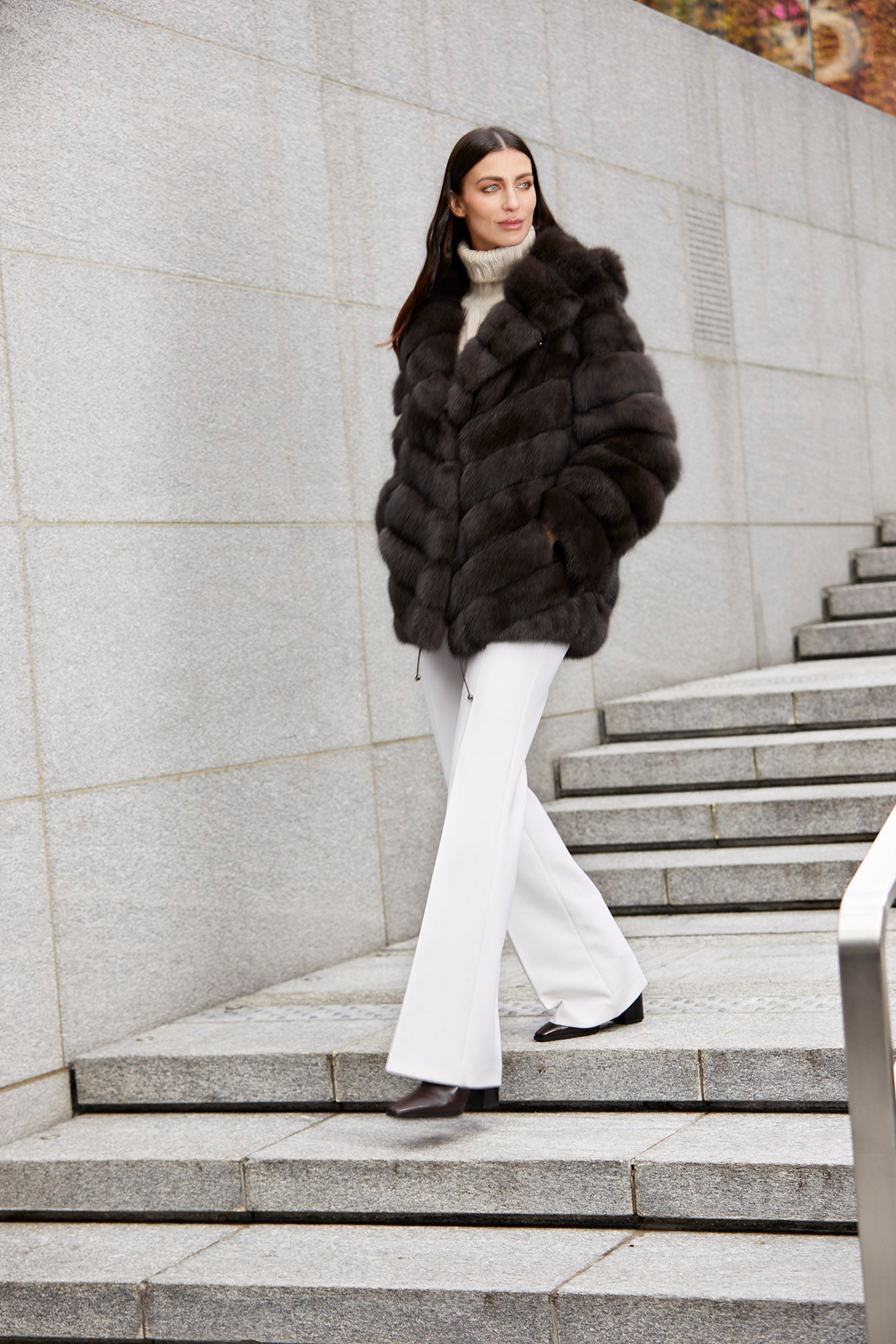 SABLE FUR COAT