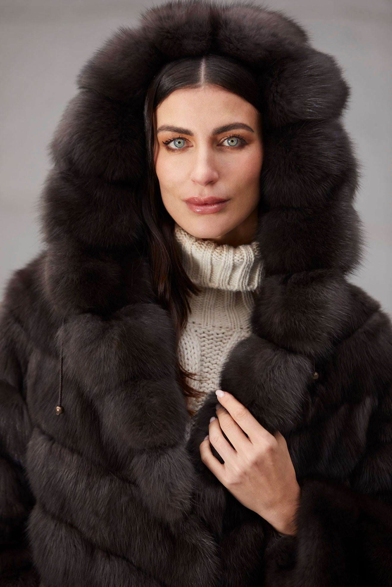 SABLE FUR COAT