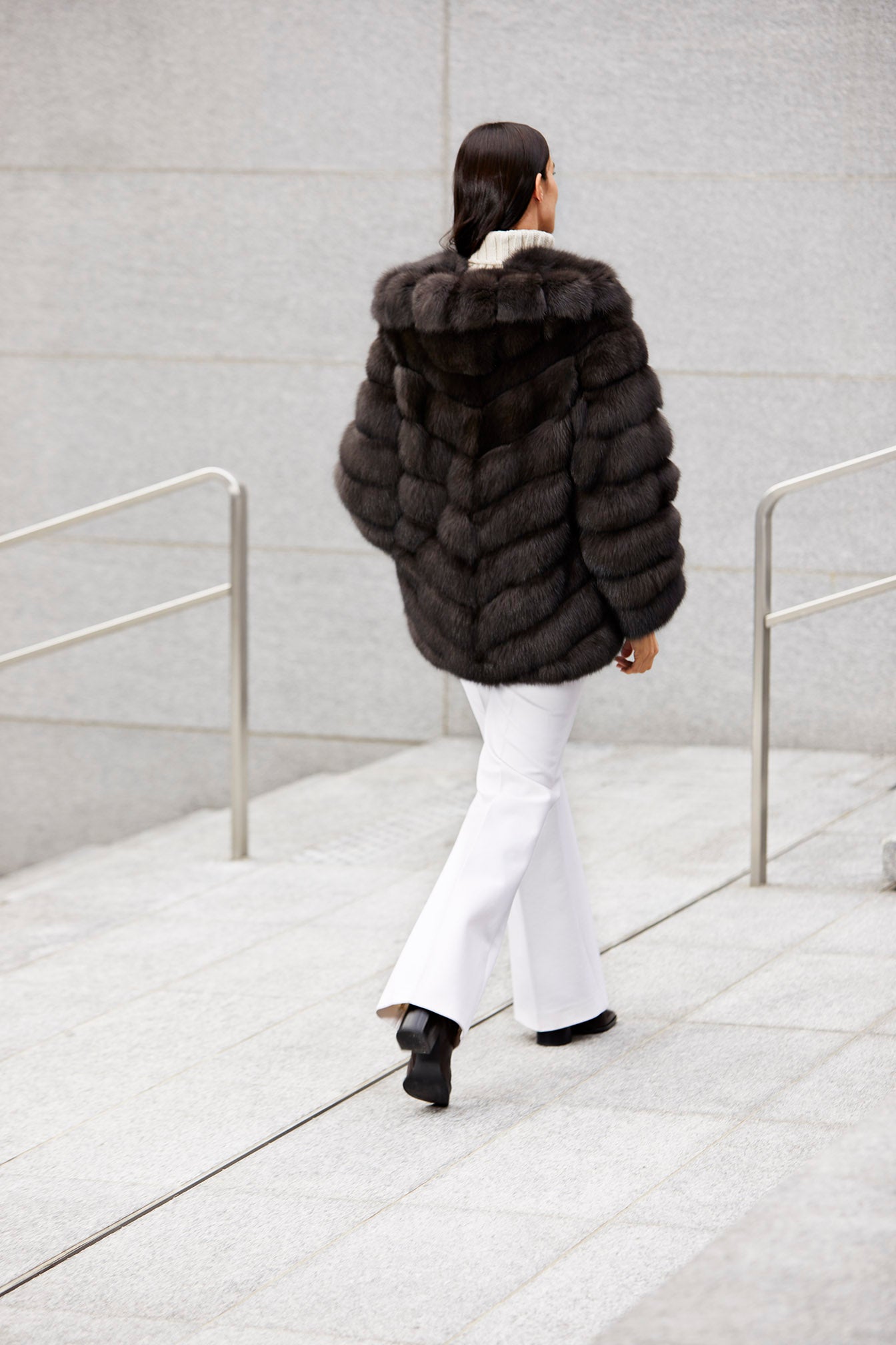 SABLE FUR COAT