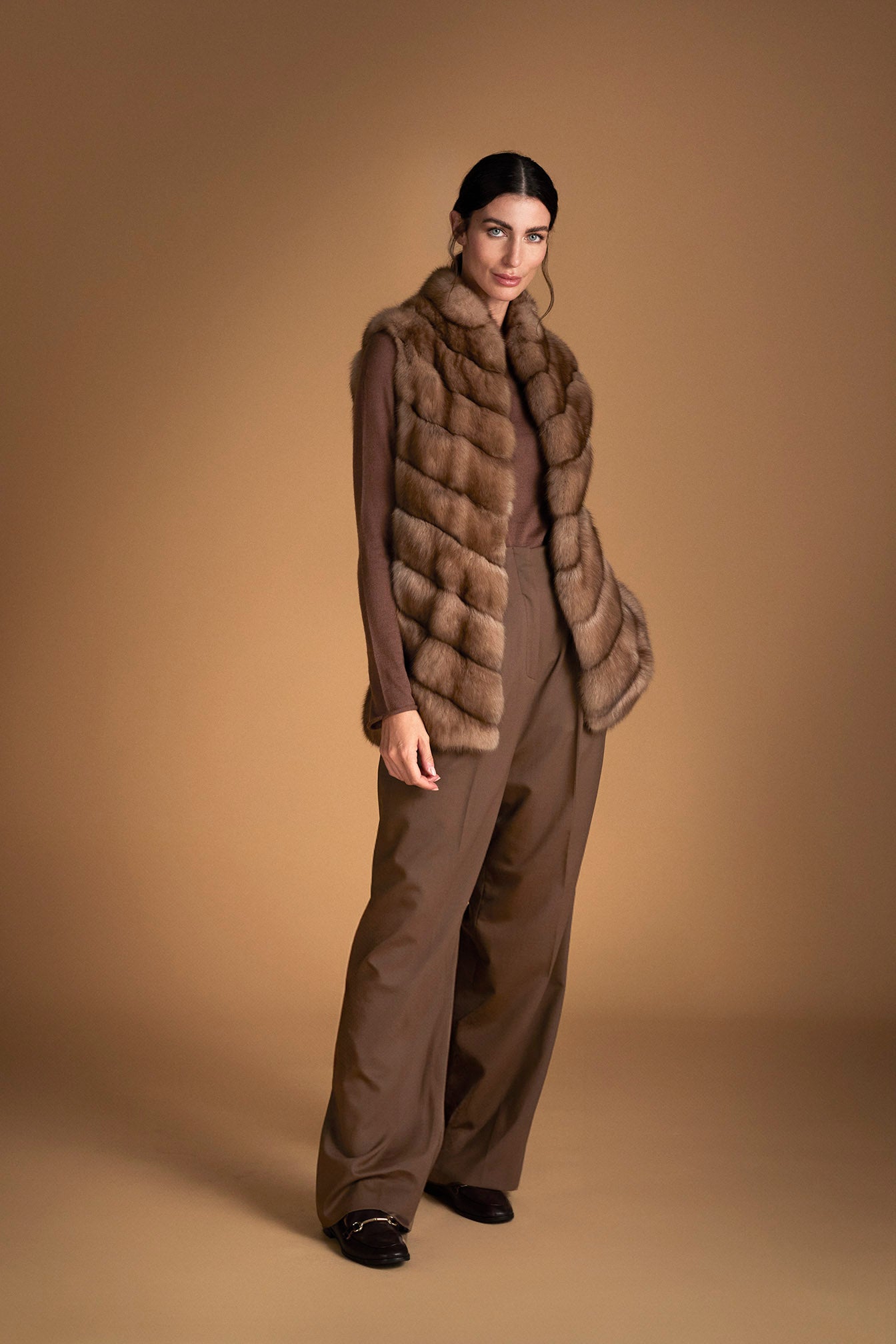 GILET IN ZIBELLINO