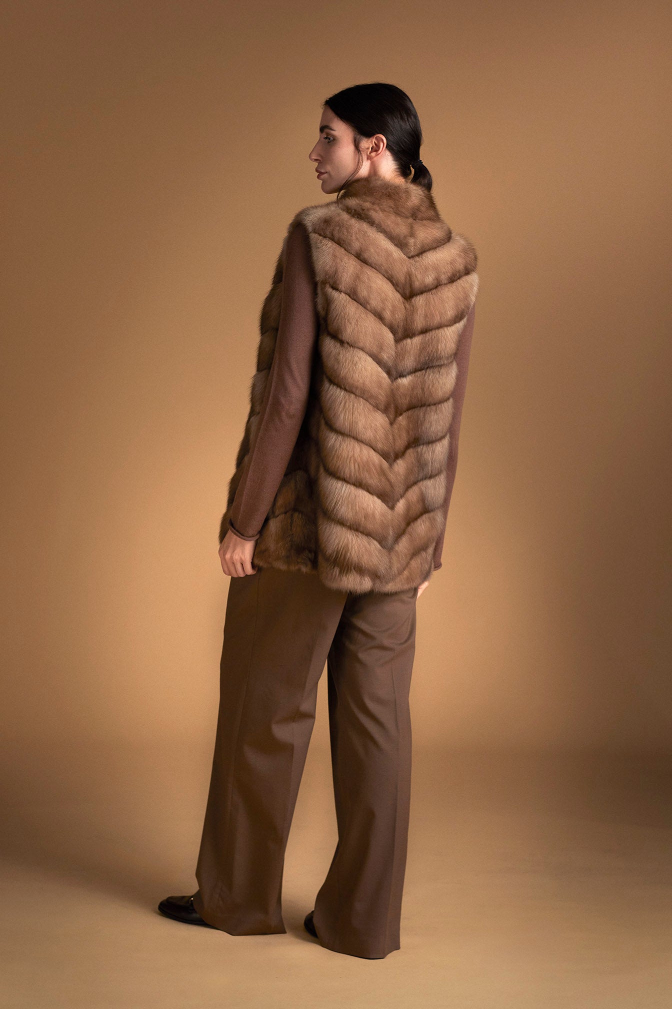 GILET IN ZIBELLINO