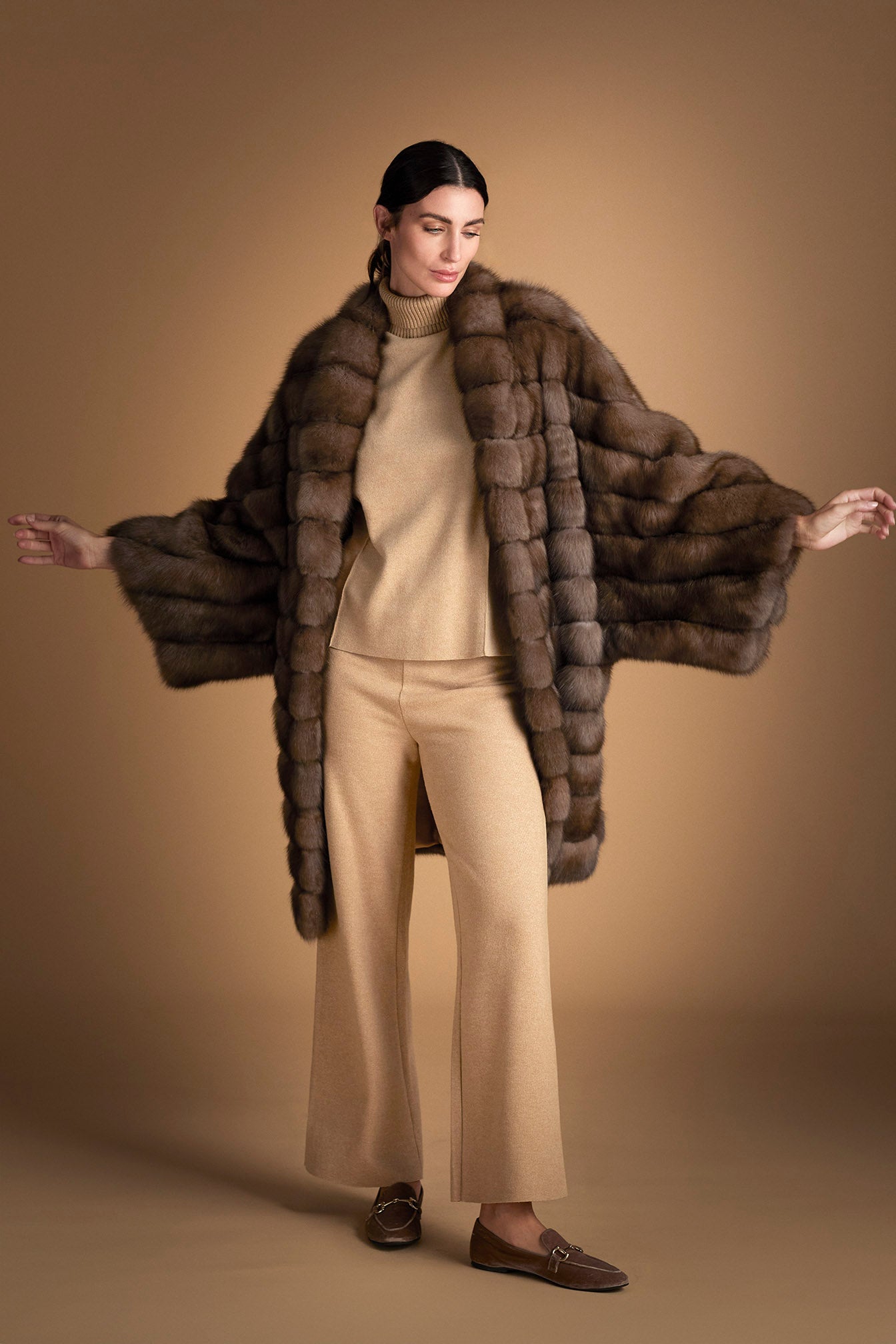 SABLE FUR COAT