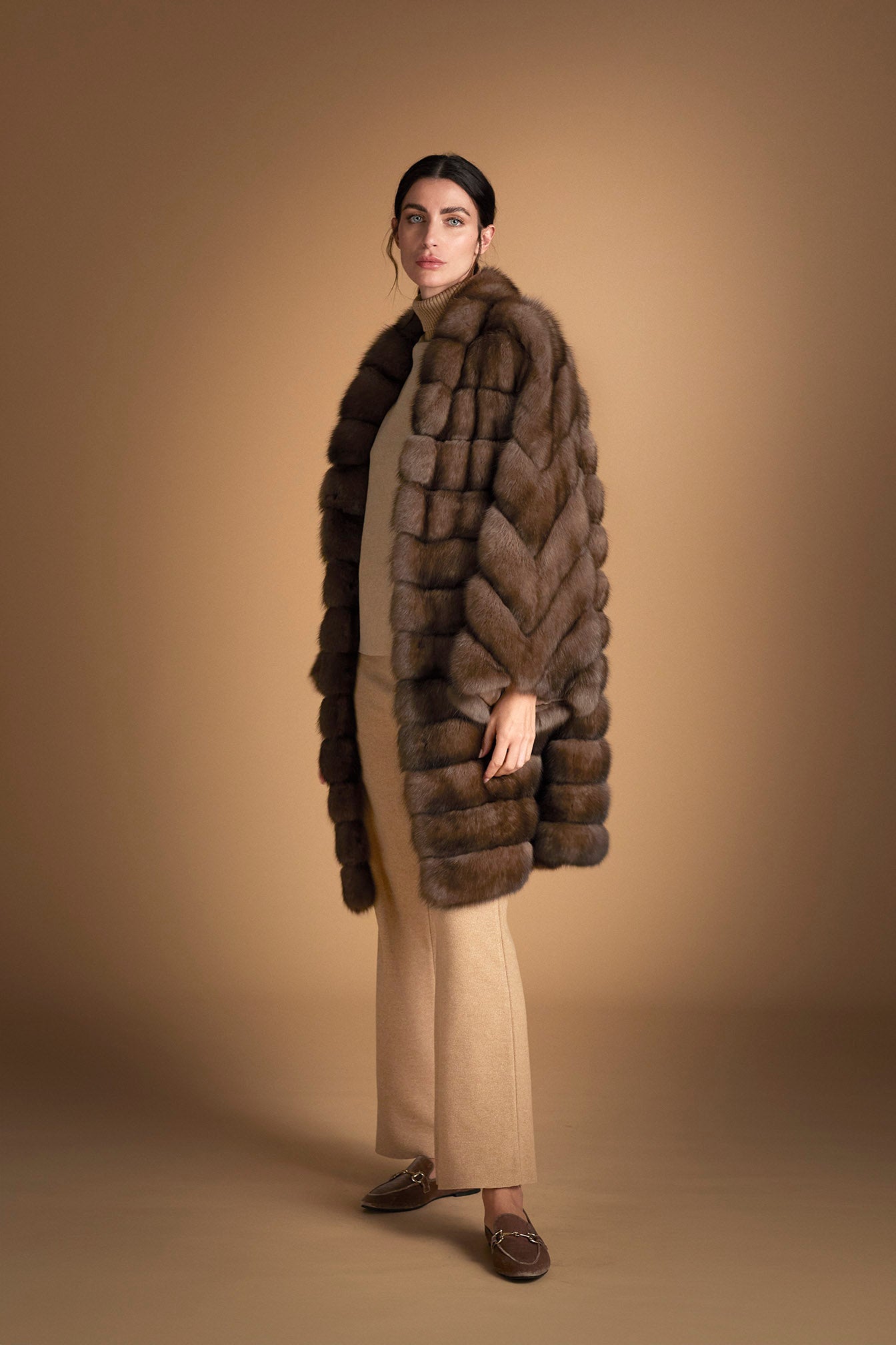 SABLE FUR COAT